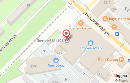 Асфальтобетонный концерн на Ласьвинской улице на карте