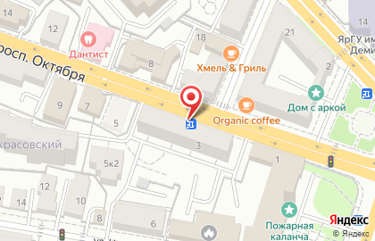 ООО Мой Банк на проспекте Октября на карте
