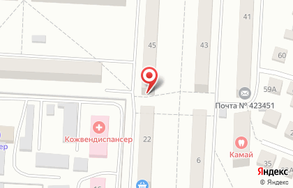 Парикмахерская Каприз на улице Тельмана на карте