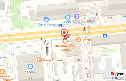 Магазин овощей и фруктов на улице 10 лет Октября на карте