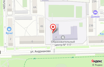Многопрофильный образовательный центр развития одаренности №117 на карте