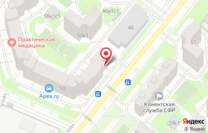 Магазин Красное & Белое в Москве на карте