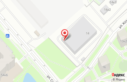 Автостоянка в Санкт-Петербурге на карте