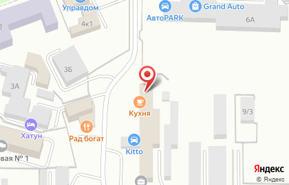 Гостиничный комплекс Бамбук в Октябрьском районе на карте