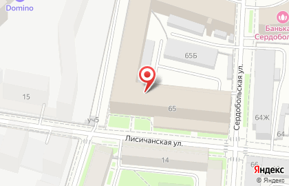 Рекламно-производственная компания Сайн СПб на Сердобольской улице на карте