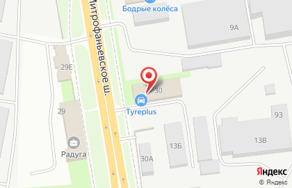 Шинный и сервисный центр TyrePlus на карте