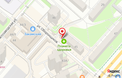 Продуктовый магазин Торнадо на улице Маршала Рыбалко на карте