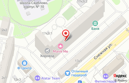 Ногтевая студия Manik Me на карте