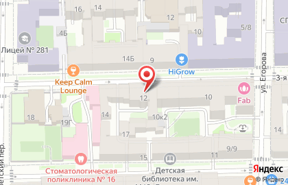 Вишня в Санкт-Петербурге на карте