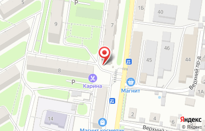 Торговый дом качества Продовольственный киоск в Красноглинском районе на карте