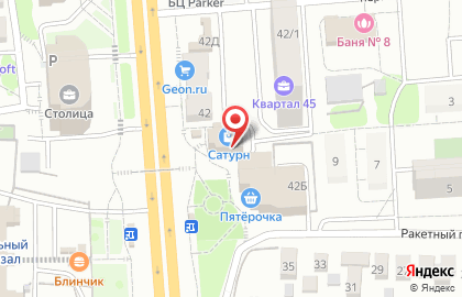 Магазин одежды для фитнеса Be-fit36 на карте