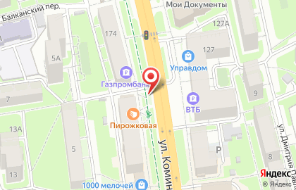 Указатель системы городского ориентирования №5948 по ул.Коминтерна, д.172 р на карте