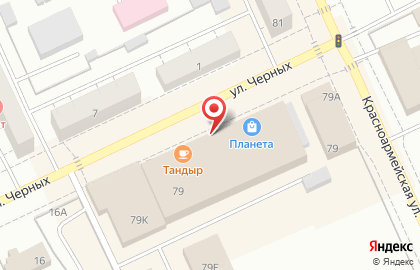 Торговый центр Ленинский на Красноармейской улице на карте
