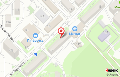 Магазин разливного пива Моршанский купец в Октябрьском районе на карте