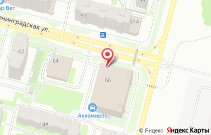 Парковка в Вологде на карте