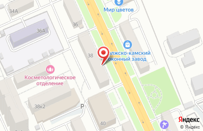 Магазин автотоваров Автомаг на проспекте Ленина на карте