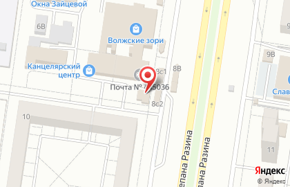 Пекарня Хлебница в Автозаводском районе на карте