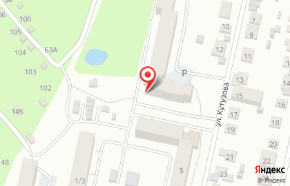 Кафе Южное на улице Кутузова на карте