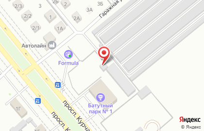Сервисный центр Мастер на проспекте Курчатова на карте