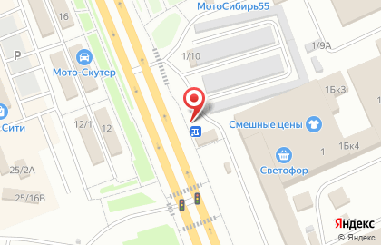 Цветоптторг в Кировском округе на карте