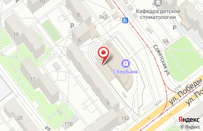 ОАО Банкомат, Поволжский банк Сбербанка России на Советской улице на карте
