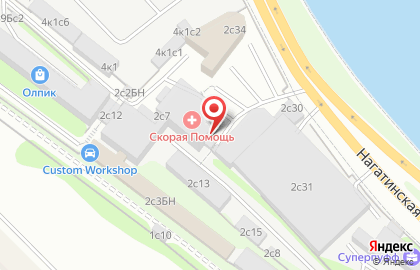 Автосервис в Москве на карте