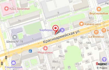 Торгово-монтажная компания Буран на Красноармейской улице на карте