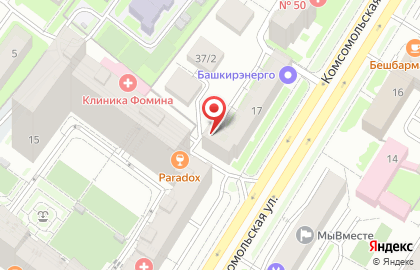 БашРЭС по УГЭС на карте