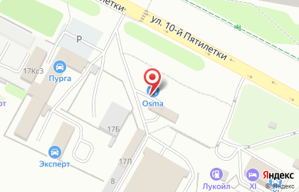 Автомойка самообслуживания Osma в Новочебоксарске на карте