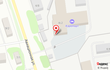 Гостиница Аэропорт в Сыктывкаре на карте