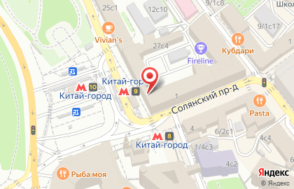 Vrasmer.ru в Солянском проезде на карте