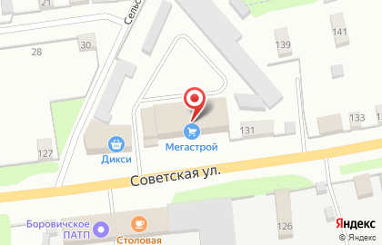Гипермаркет Дикси в Великом Новгороде на карте