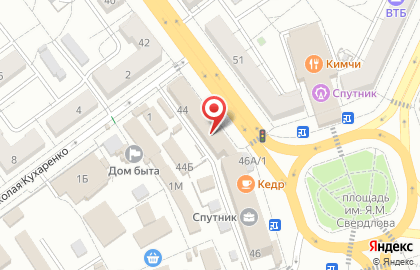 Сеть супермаркетов Радеж на проспекте Ленина, 44 на карте