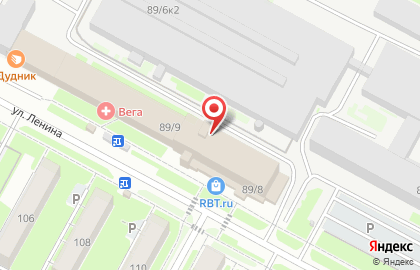 Группа компаний ОРГТЕХЦЕНТР а Айтех на улице Ленина на карте