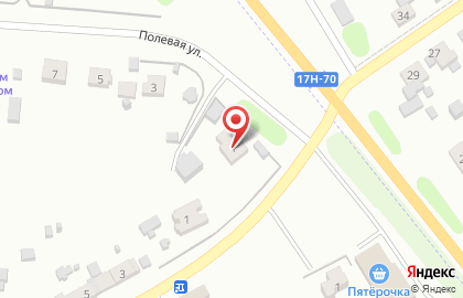 Уют на Полевой улице на карте