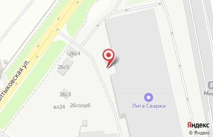 Магазин Мир Матрасов на Салтыковской улице на карте