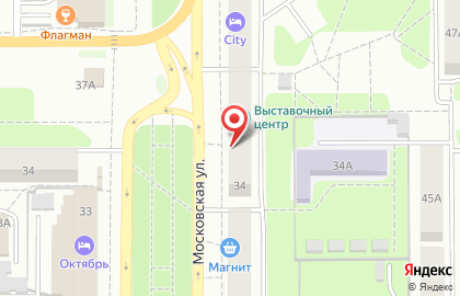 Магазин Райт Мебель на Московской улице на карте
