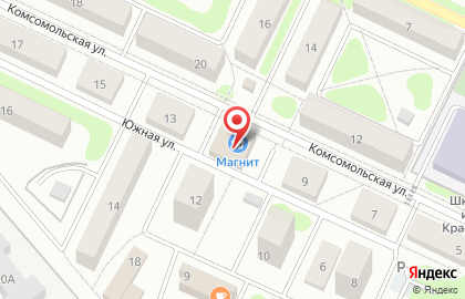 Магнит на Комсомольской на карте