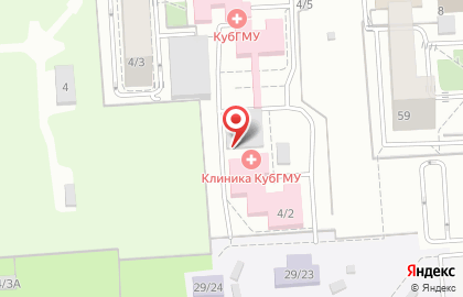 Базовая акушерско-гинекологическая клиника, КубГМУ на карте