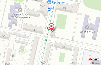 Мясной двор Богачев на проспекте Ворошилова на карте