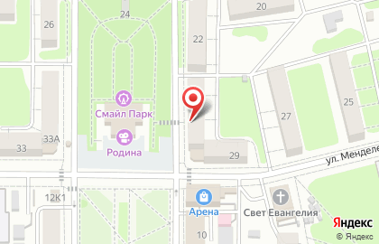 Лавсан на карте