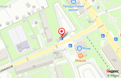 Цветочный магазин в Москве на карте