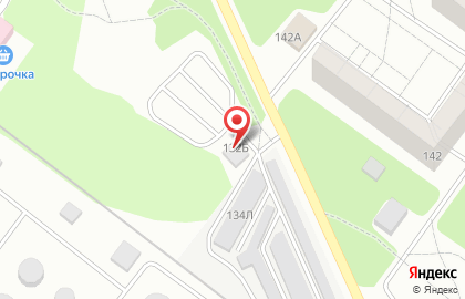 Автостоянка в Воронеже на карте