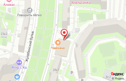 Магазин цветов в Москве на карте