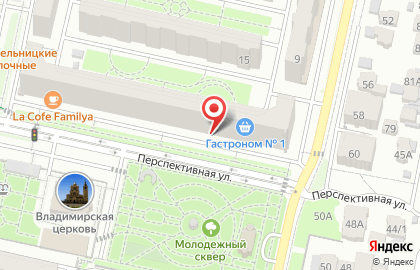 Гастроном №1 на улице Рогожникова на карте