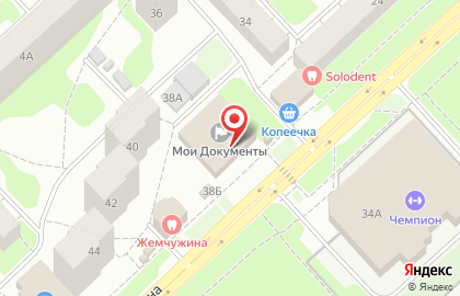 Адвокатская контора Дзержинского района в Дзержинском районе на карте