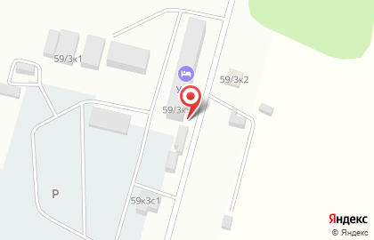 Гостиница Утэп на карте
