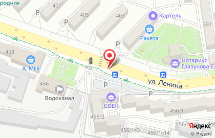Агентство праздничного оформления Цветущий юг на улице Ленина на карте