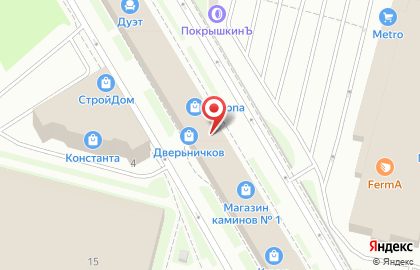 Мебель Москва на Комендантском проспекте на карте