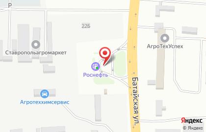 Роснефть-Ставрополье в Батайском проезде на карте